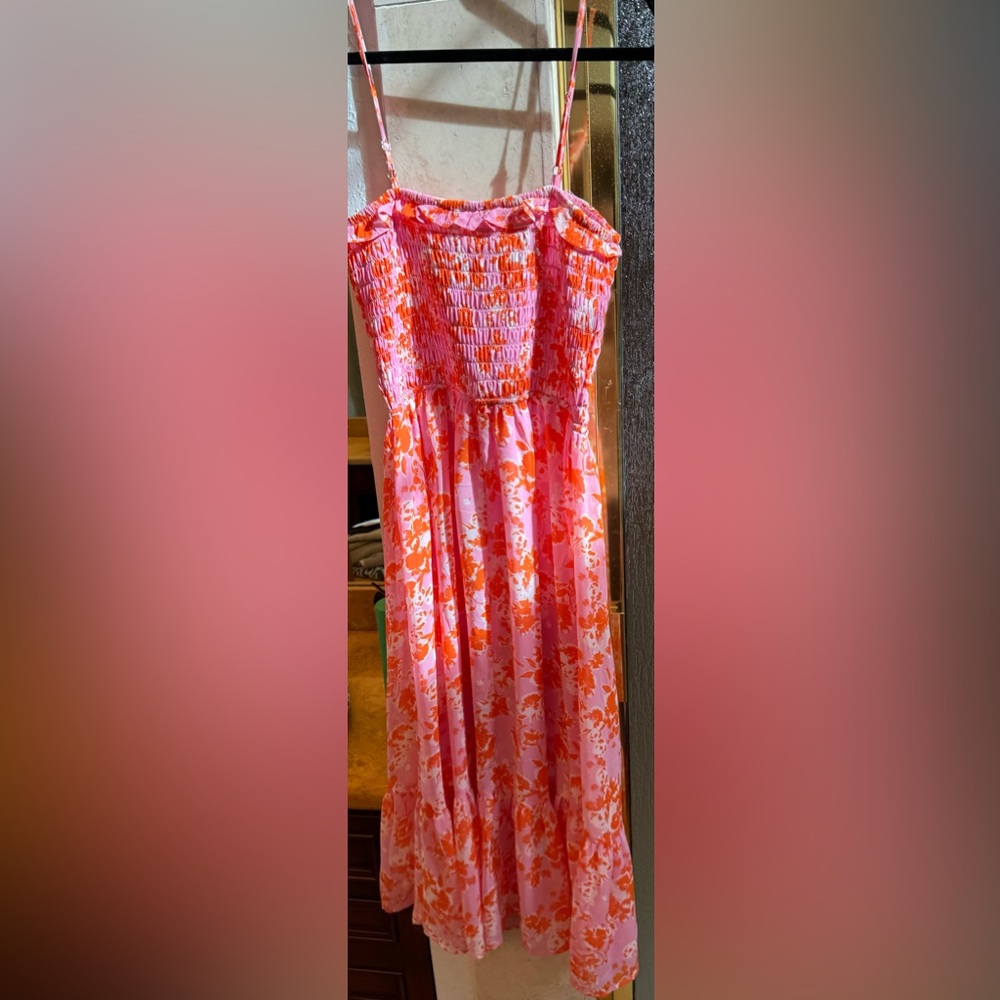 Sienna Sky Vibrant Floral Midi Dress - Picture 4 of 6